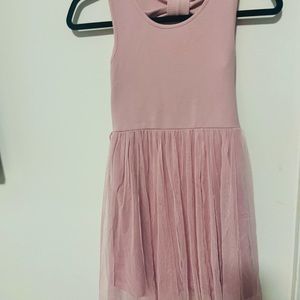 Girls dress medium 10/11 urban dusty rose tulle bottom